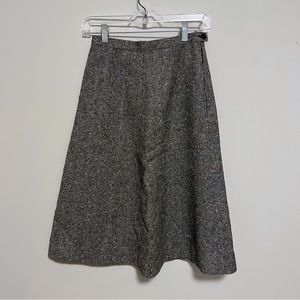 Vintage Pendleton wool tweed skirt